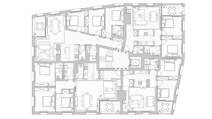 Grundriss Regelgeschoss Grundriss Regelgeschoss