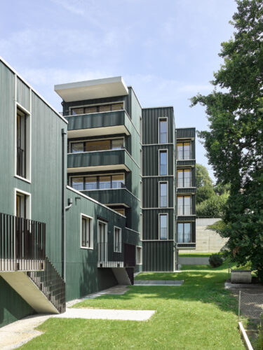 Ansicht Gartenseite (Foto Seraina Wirz) Ansicht Gartenseite (Foto Seraina Wirz)