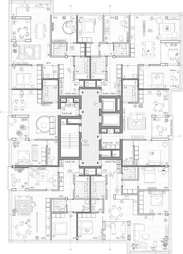 Grundriss Regelgeschoss Grundriss Regelgeschoss